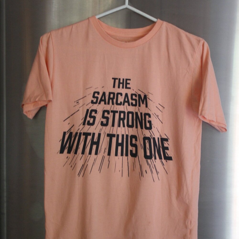 PLACE - T Shirt - The Sarcasm Is Strong - XL - 14